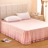 床罩床裙单件蕾丝床单床笠1.5米1.8m床夏天席梦思床垫保护套特价
