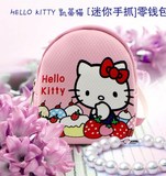 韩国可爱迷你拉链零钱包女卡通儿童硬币包Hellokitty猫学生手拿包