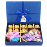 包邮德芙巧克力心形礼盒装送男女朋友闺蜜老婆生日情人节创意礼物