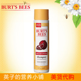 新包装 美国Burt's Bees小蜜蜂红石榴丰盈亮采洗发水295ml中油性