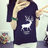 12-13-14-15-16-18岁女孩夏季初高中学生韩版上衣服短袖T恤女夏装