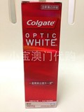 小宝澳门代购Colgate Optic White大S代言高露洁光感美白牙膏