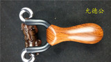 巴西花梨木红木弹弓 不锈钢木质木钢混合传统弹弓 拍即送皮筋