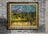大芬纯手绘油画 欧式有框画客厅现代装饰画世界名画梵高