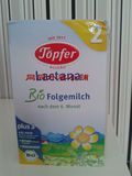 国内现货或直邮 德国特福芬2段Topfer 有机奶粉600g