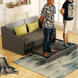 沙发床 可折叠小户型布艺单人1米双人1.2米1.5米多功能两用可拆洗