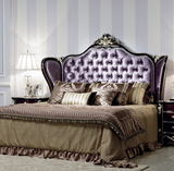 别墅家具定制欧式美式床宫廷实木床新古典公主床后现代布艺双人床