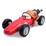 正版美泰汽车总动员赛车法兰斯高妈妈F1赛车合金儿童玩具赛车模型