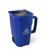 现货！美国创意Recycling bin coffee mug垃圾桶马克杯子陶瓷水杯