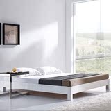 中大邦胜 宜家床实木榻榻米床橡木床床架双人床1.5米1.8米 精选实