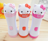 包邮 Hellokitty可爱小巧充电手电筒儿童LED照明灯卡通学生手电筒