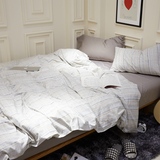 全棉床品四件套床上用品被单床单被套纯棉家纺2x2.3米M 200x230cm