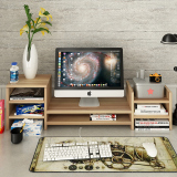 新款特价液晶电脑显示器增高架子显示屏底座办公桌整理收纳置物架