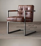 铁艺沙发椅客厅复古沙发椅 复古三人铁艺沙发椅 咖啡椅 双人椅