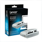 正品Lexar/雷克沙USB3.0读卡器 25合1高速CF卡/SD卡多功能读卡器