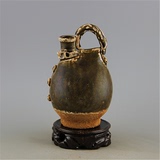 宋代耀州窑暖酒壶出土瓷器收藏古玩古董老货旧货仿古做旧瓷器摆件
