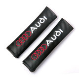 奥迪A4L A6 A5 A3 Q5 Q3汽车安全带护肩碳纤护肩保护套装内饰用品