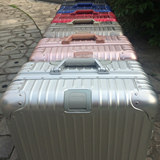 日默瓦同款铝镁合金拉杆箱万向轮女高档旅行箱结婚箱行李箱登机箱