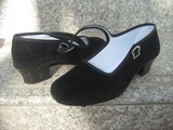 京叶红老北京工作鞋跳舞鞋女士高跟布鞋舞蹈鞋黑色一代鞋经典款…