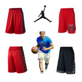Nike Air Jordan RISE 4 黑红公牛AJ 篮球短裤 683999-010-687