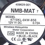 正品大风量NMB12cm/厘米12025机箱风扇cpu静音4针4线温控pwm调速