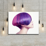 欧美创意发型海报个性理发店装饰画发廊美发店发型工作室艺术挂画
