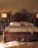 欧式经典法式宫廷实木床双人1.5 1.8床卧室古典家具可定制