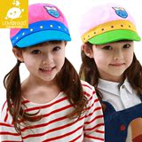 韩版女童帽子2-4-6岁儿童鸭舌帽春秋款宝宝遮阳帽秋季女孩棒球帽