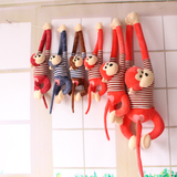 毛绒玩具大号长臂猴会叫小猴子猴年吉祥物公仔儿童玩偶婚庆礼物