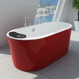 亚克力独立欧式家用大浴缸浴盆池1.3米1.4米1.5米1.6米1.7米1.8米