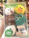 韩国LINE代购正品布朗可妮莎莉公仔玩具创意礼物一盒装毛绒挂件