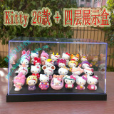 Hello kitty公仔哈喽凯蒂猫桌面摆件情人节送女生生日礼物儿童节