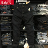 班尼路baleno男装正品夏季薄款流行潮纯棉修身小脚牛仔裤88541021