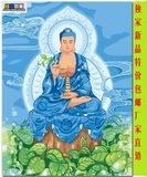 数字油画diy宗教佛教财神地藏王耶稣观音菩萨客厅装饰佛像填色画