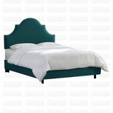 特价美式乡村新古典布艺床1.8米1.5米软包床双人床儿童床小户型