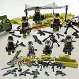 军事战争野战军团拼装玩具儿童智力拼插兼容乐高积木男孩6-8-12岁