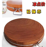 铁木砧板菜板正宗 菜板实木 圆形越南进口木质菌钻板熟食铁木菜板