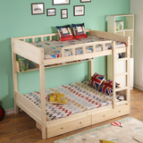 特价实木双层床上下床高低床母子床儿童床学生双层床子母床实木床
