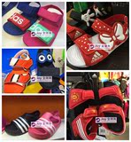 香港专柜正品代购Adidas男女童阿迪三叶草魔术贴凉鞋沙滩鞋包邮