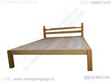 实木单层床公寓出租屋1.5米松木床学生单层床成人双人床特价包邮