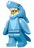 乐高 正品 LEGO 71011 13# 第15季抽抽乐 鲨鱼人 未开封 现货