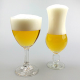 比利时啤酒杯进口玻璃杯超大啤酒杯创意高脚杯特饮杯修道院圣杯