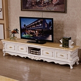 欧式电视柜实木雕花电视柜欧式大理石电视柜新古典电视柜茶几组合