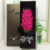 11朵33朵玫瑰香皂花束礼盒创意情人节礼品送女友送朋友生日礼物