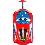 儿童卡通拉杆箱学生火箭行李箱子男孩旅行箱包20寸登机箱可坐可骑