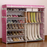 韩式双排鞋柜大容量简约现代组装鞋架非实木门厅柜玄关柜包邮特价