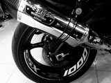铃木 GSX-R 1000轮毂贴花 贴纸 GSX1000轮胎贴花装饰贴膜大钢圈贴