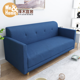 择木宜居 时尚布艺沙发实木三人现代客厅沙发小户型日式沙发组合