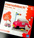 现货 日本代购 nanoblock 积木 hello kitty 系列