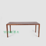 新中式 实木餐台多功能小方桌吃饭桌子小户型正方形简约餐桌茶桌